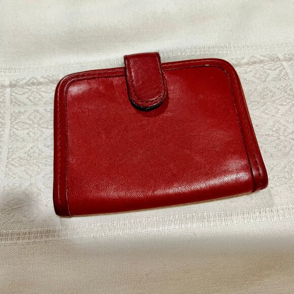 1980's vintage Coach Red Card and Photo Folio - EUC - Picture 1 of 4